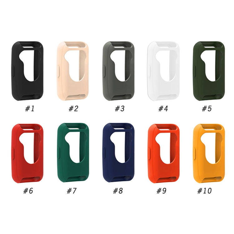 Godt Huawei Band 7 Silikone Cover - Sort#serie_7