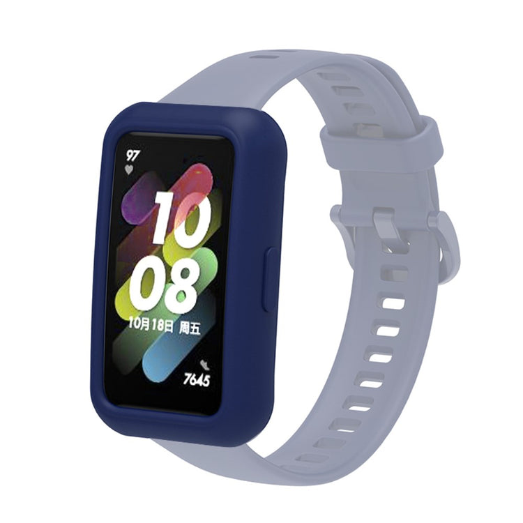 Godt Huawei Band 7 Silikone Cover - Blå#serie_8