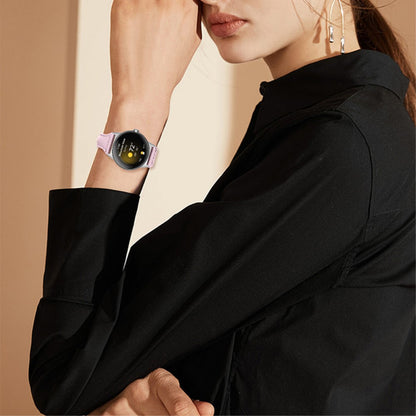 Rigtigt kønt Google Pixel Watch Ægte læder Rem - Pink#serie_3