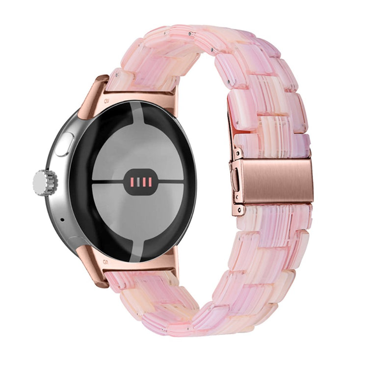 Meget nydelig Google Pixel Watch Plastik Rem - Pink#serie_22