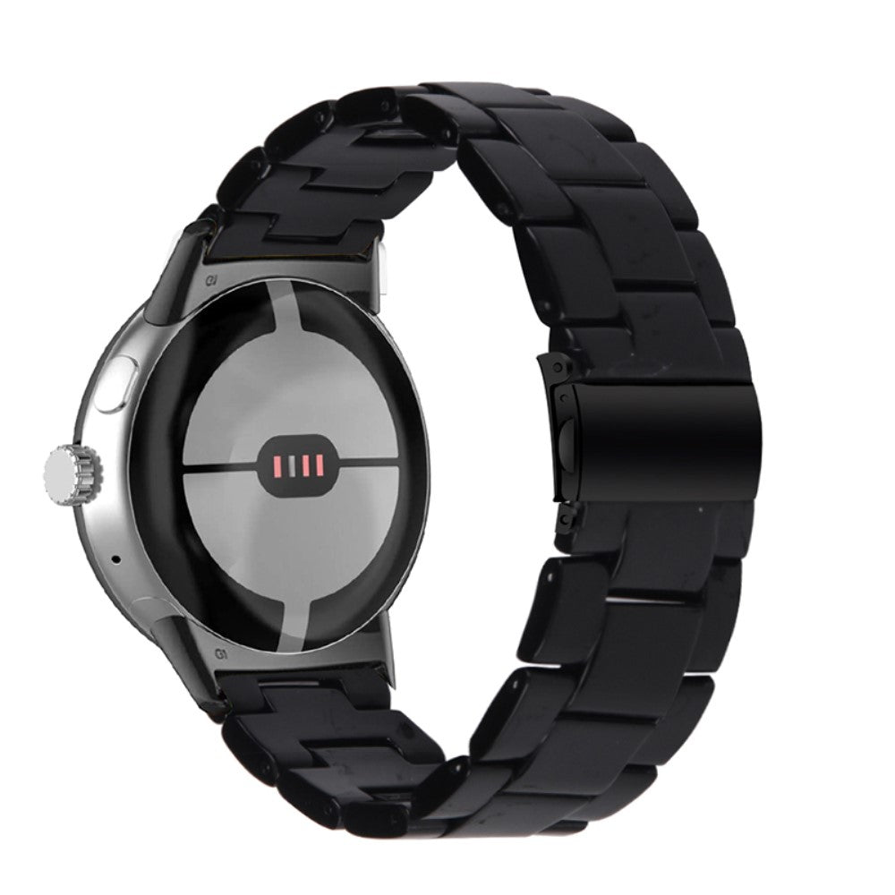 Super pænt Google Pixel Watch Plastik Rem - Sort#serie_18