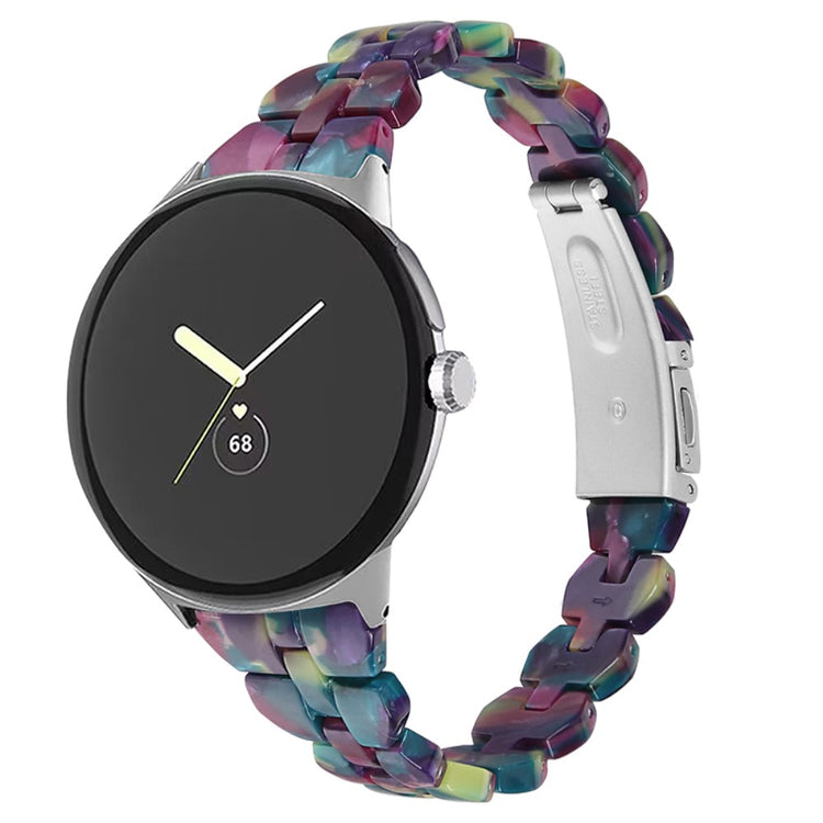 Meget fint Google Pixel Watch Plastik Rem - Flerfarvet#serie_8