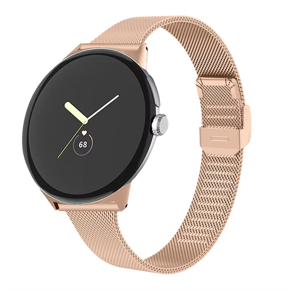 Mega komfortabel Google Pixel Watch Metal Rem - Pink#serie_4