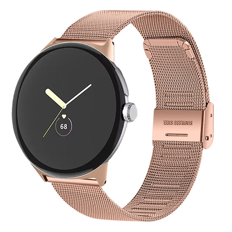 Mega kønt Google Pixel Watch Metal Rem - Pink#serie_5