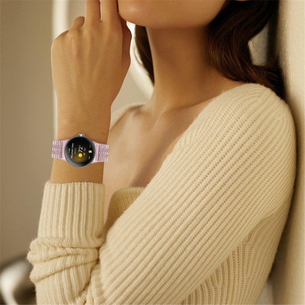 Vildt sejt Google Pixel Watch Metal Rem - Pink#serie_1