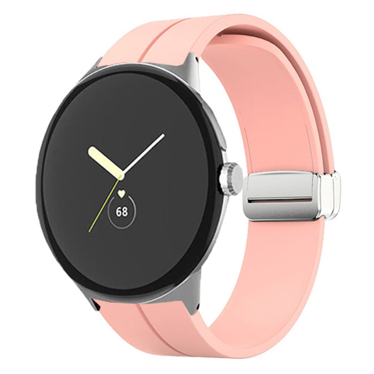 Rigtigt nydelig Google Pixel Watch Silikone Rem - Pink#serie_18