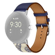 Zeer elegant Google Pixel Watch Echt leer Bandje