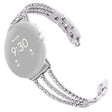 Mega netjes Google Pixel Watch Metaal en Strass Bandje