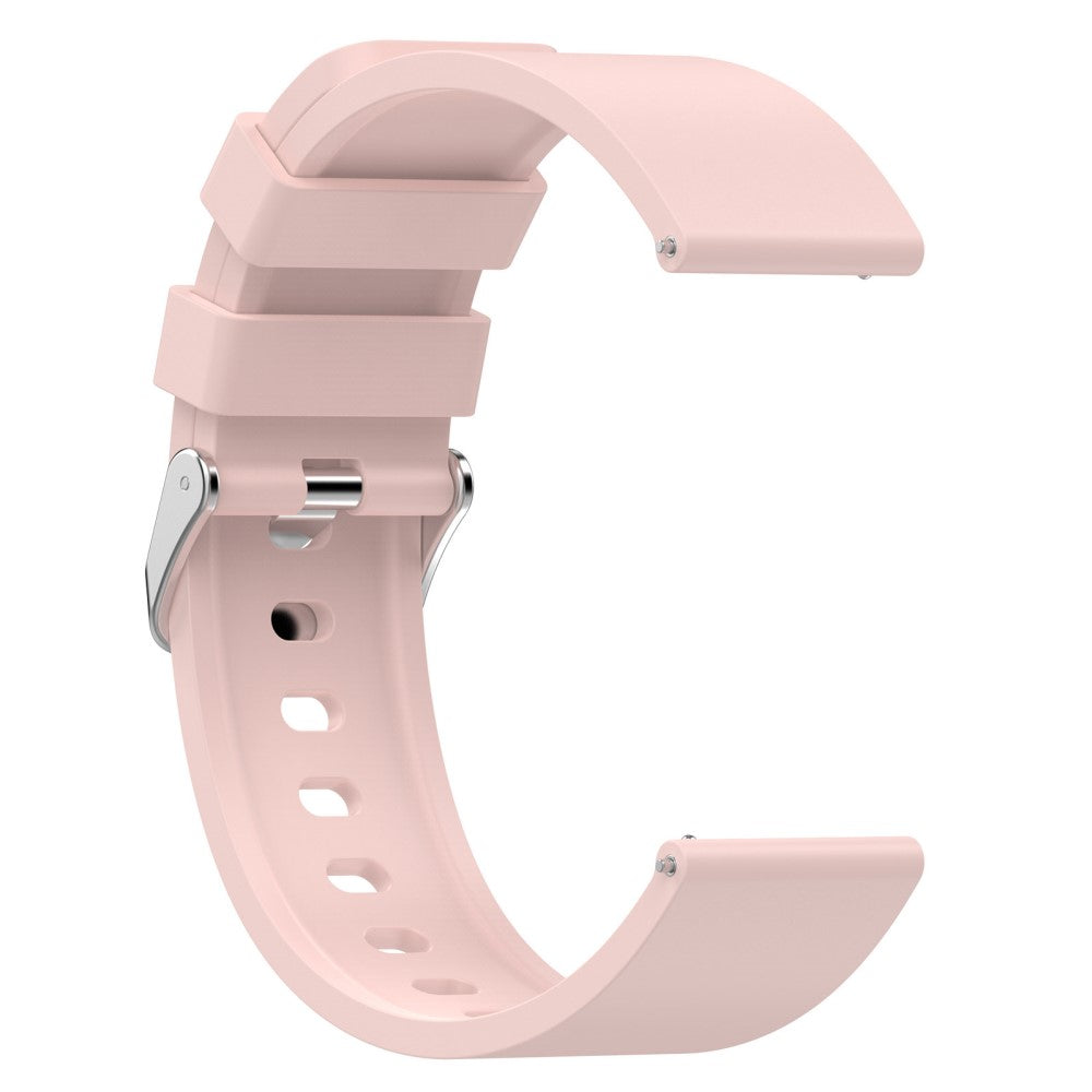 Meget Flot Silikone Rem passer til OnePlus Nord Watch - Pink#serie_9