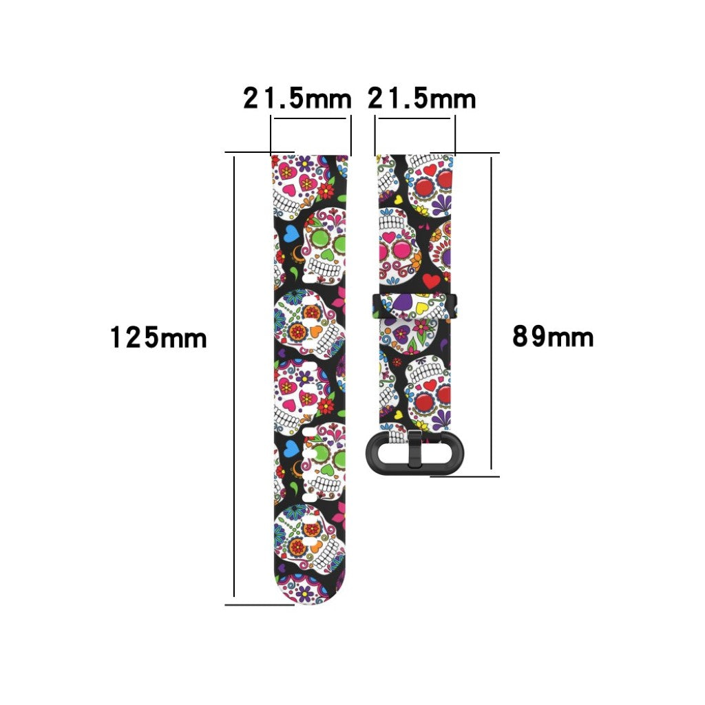 Sejt Xiaomi Mi Watch Lite / Xiaomi Redmi Watch Silikone Rem - Blå#serie_5