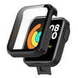 Super Mooi Xiaomi Mi Watch Lite / Xiaomi Redmi Watch Hoesje met Schermbeschermer in plastic en Gehard glas