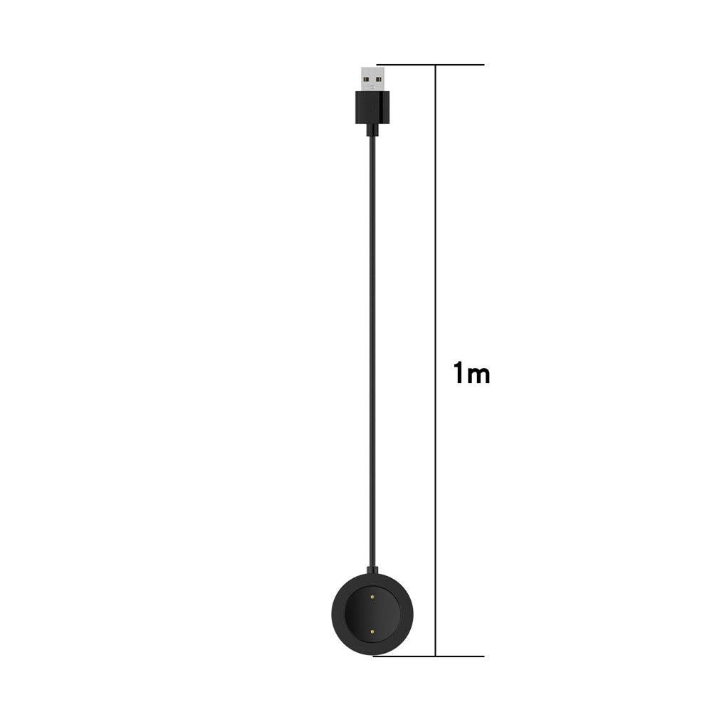1m Plastik Universal Xiaomi Smartwatch   Ladestation - Sort#serie_1