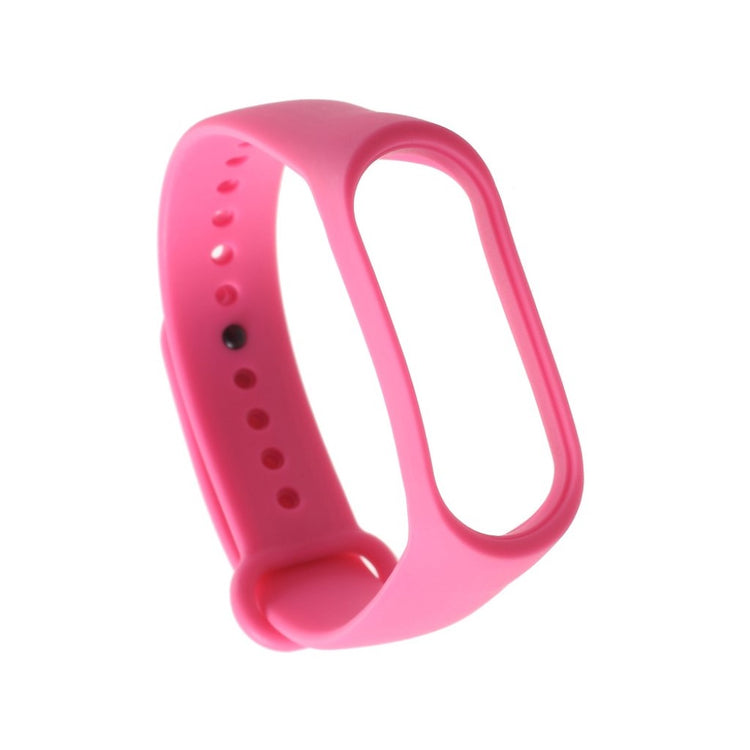 Pænt Xiaomi Mi Band 3 Silikone Rem - Pink#serie_2