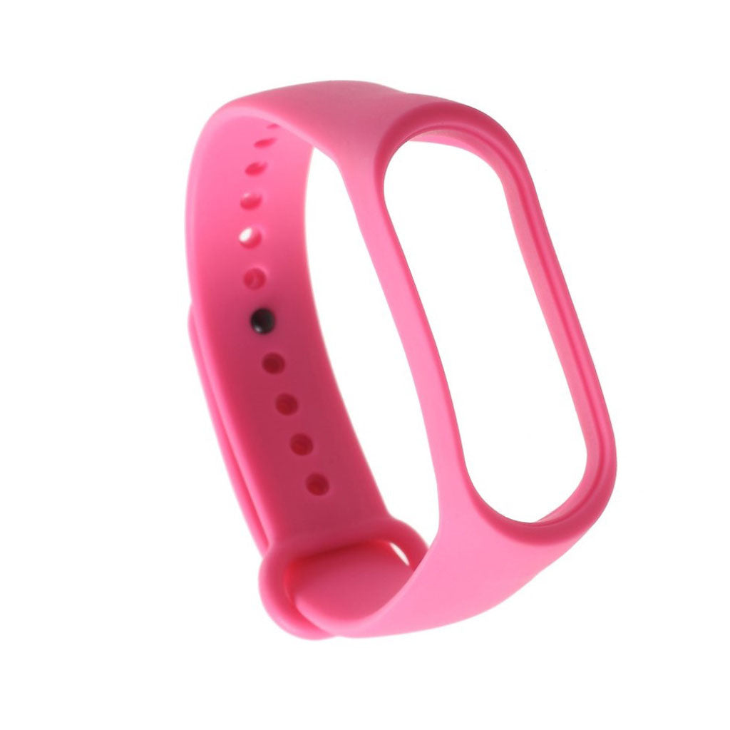 Pænt Xiaomi Mi Band 3 Silikone Rem - Pink#serie_2