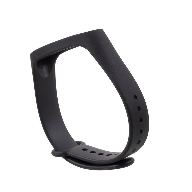 Pænt Xiaomi Mi Band 3 Silikone Rem - Sort#serie_3