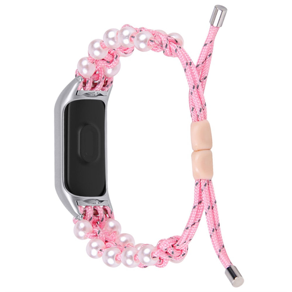 Super skøn Xiaomi Mi Band 7 Stof Urrem - Pink#serie_2
