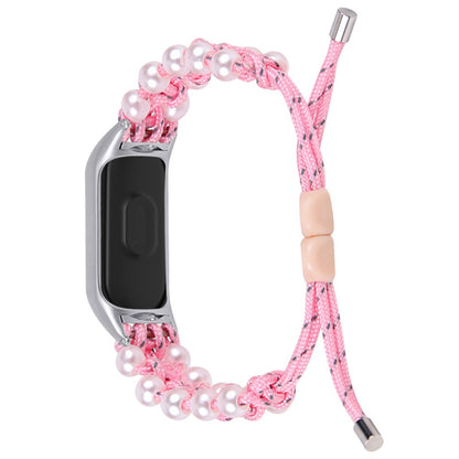 Super skøn Xiaomi Mi Band 7 Stof Urrem - Pink#serie_2