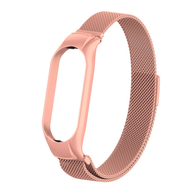 Mega holdbart Xiaomi Mi Band 7 Metal Rem - Pink#serie_13