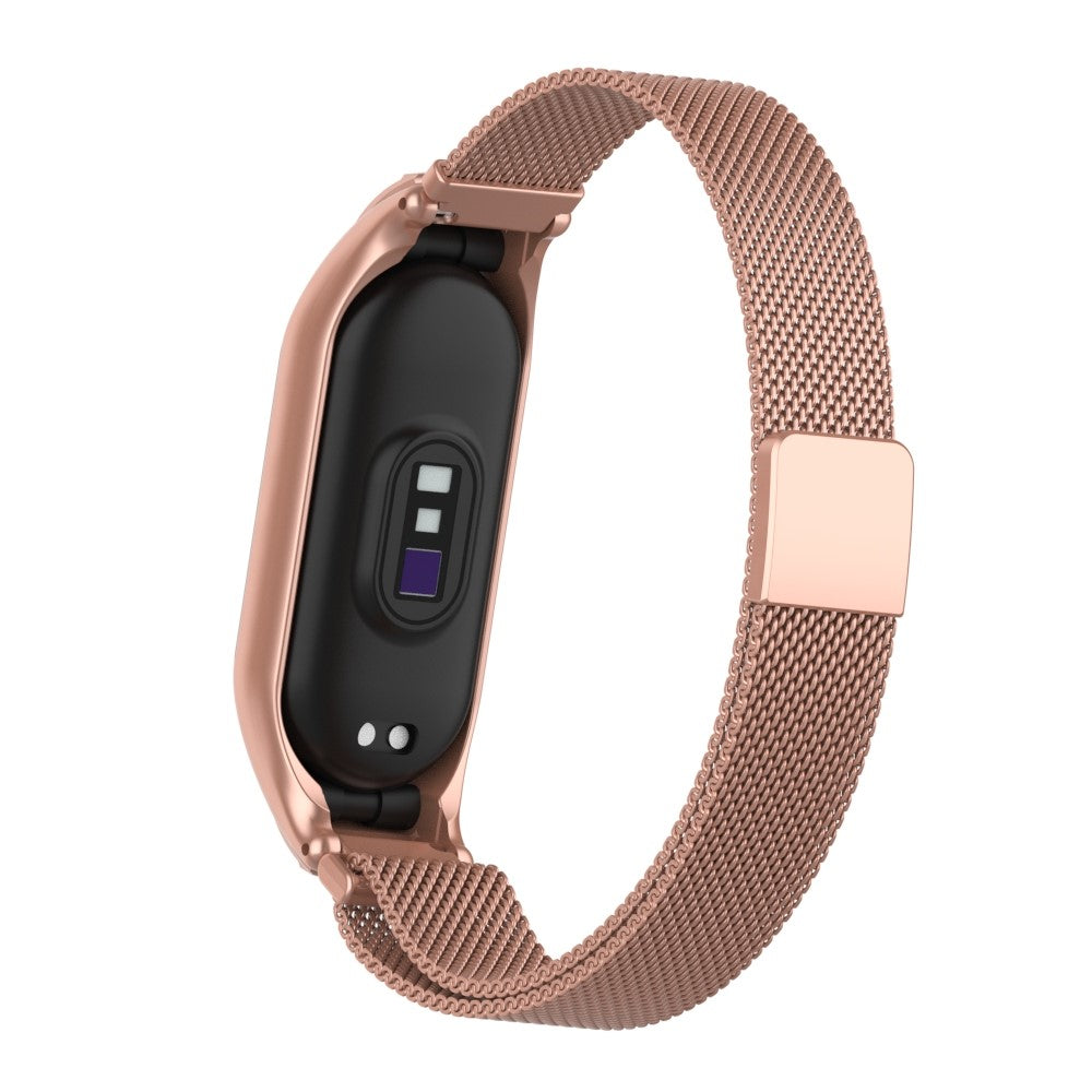 Mega holdbart Xiaomi Mi Band 7 Metal Rem - Pink#serie_7