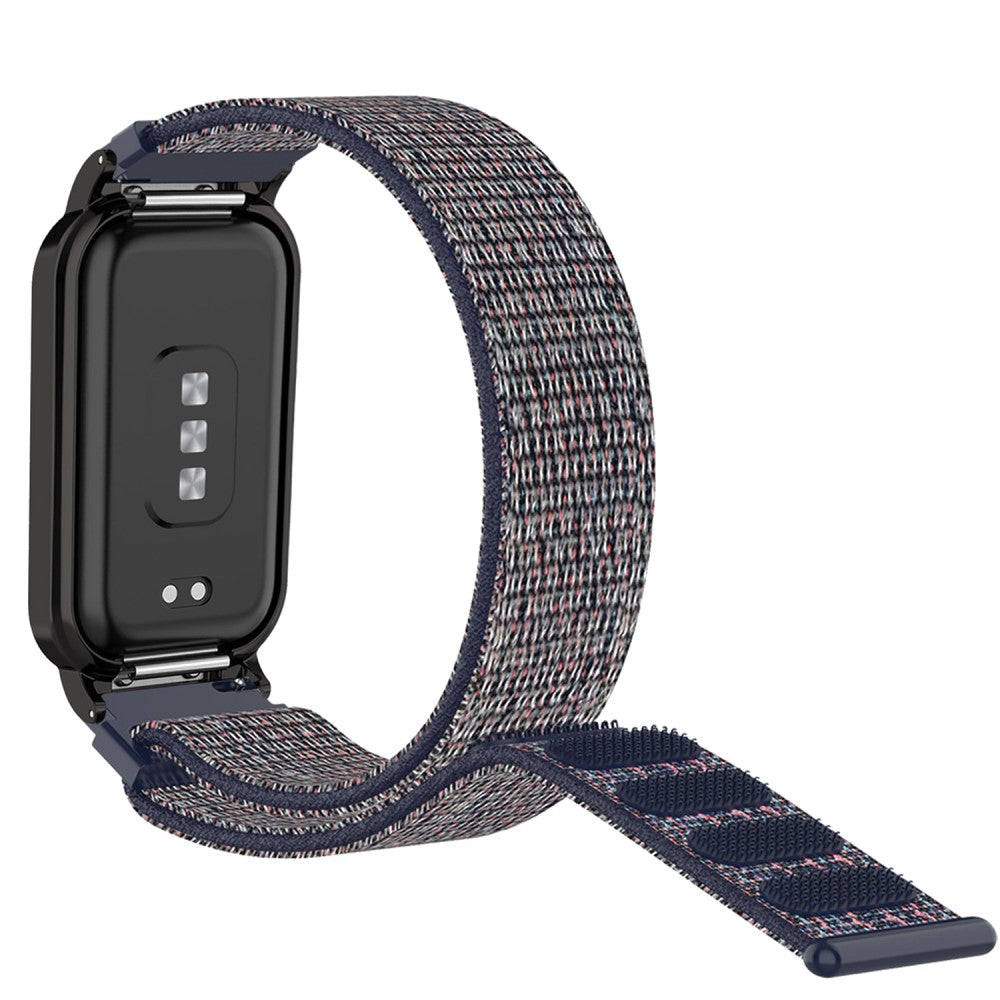 Meget Kønt Nylon Rem passer til Xiaomi Redmi Band 2 - Blå#serie_4