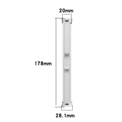 Metal Universal Rem passer til Xiaomi Redmi Watch 3 / Xiaomi Mi Watch Lite 3 - Sort#serie_6