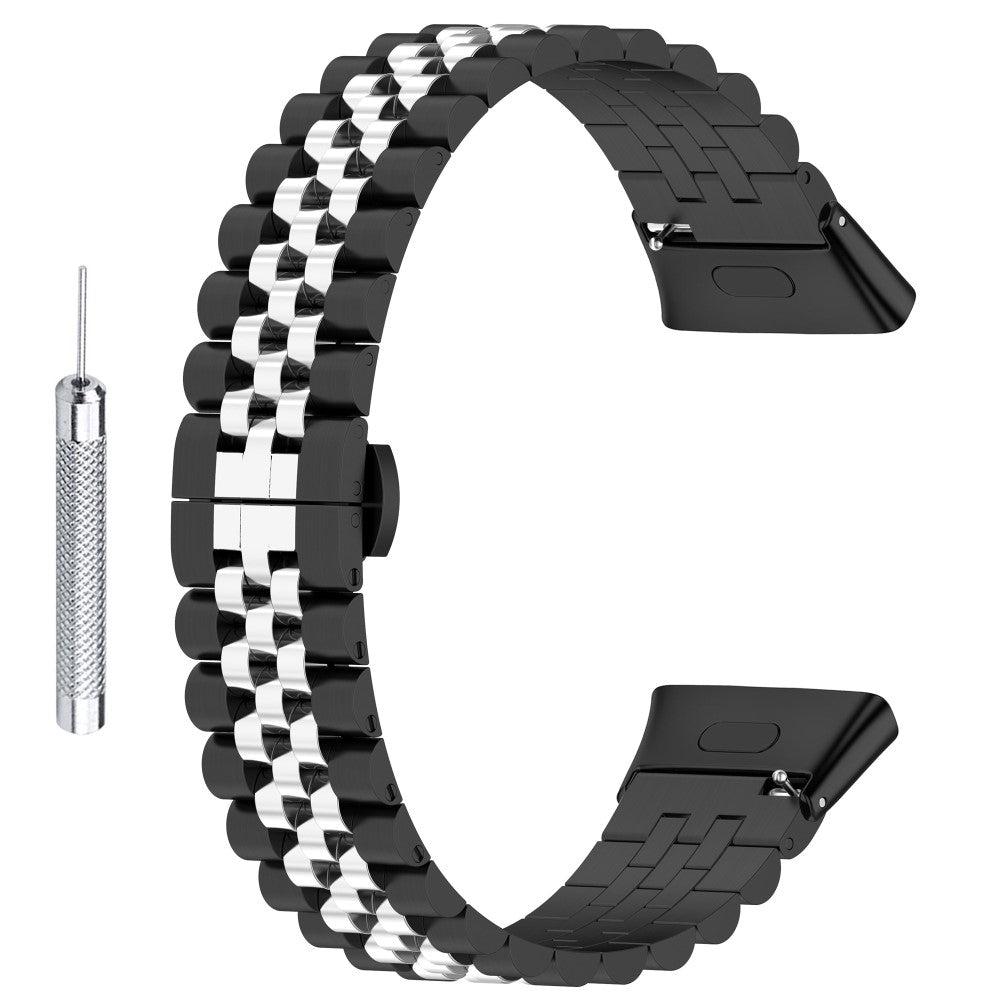 Metal Universal Rem passer til Xiaomi Redmi Watch 3 / Xiaomi Mi Watch Lite 3 - Sort#serie_1