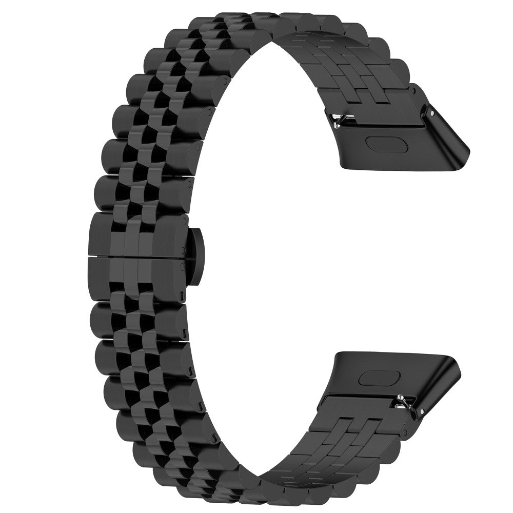 Metal Universal Rem passer til Xiaomi Redmi Watch 3 / Xiaomi Mi Watch Lite 3 - Sort#serie_3