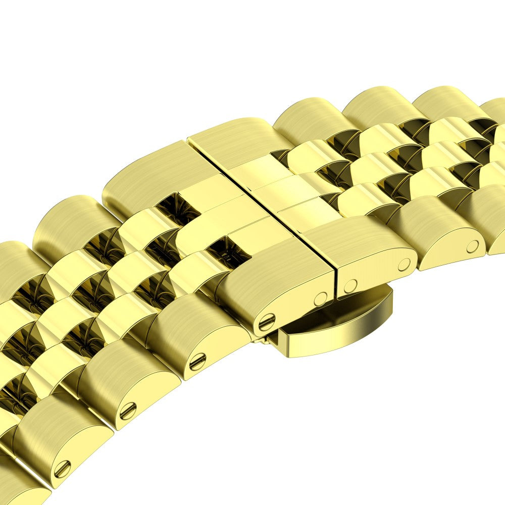 Metal Universal Rem passer til Xiaomi Redmi Watch 3 / Xiaomi Mi Watch Lite 3 - Guld#serie_4
