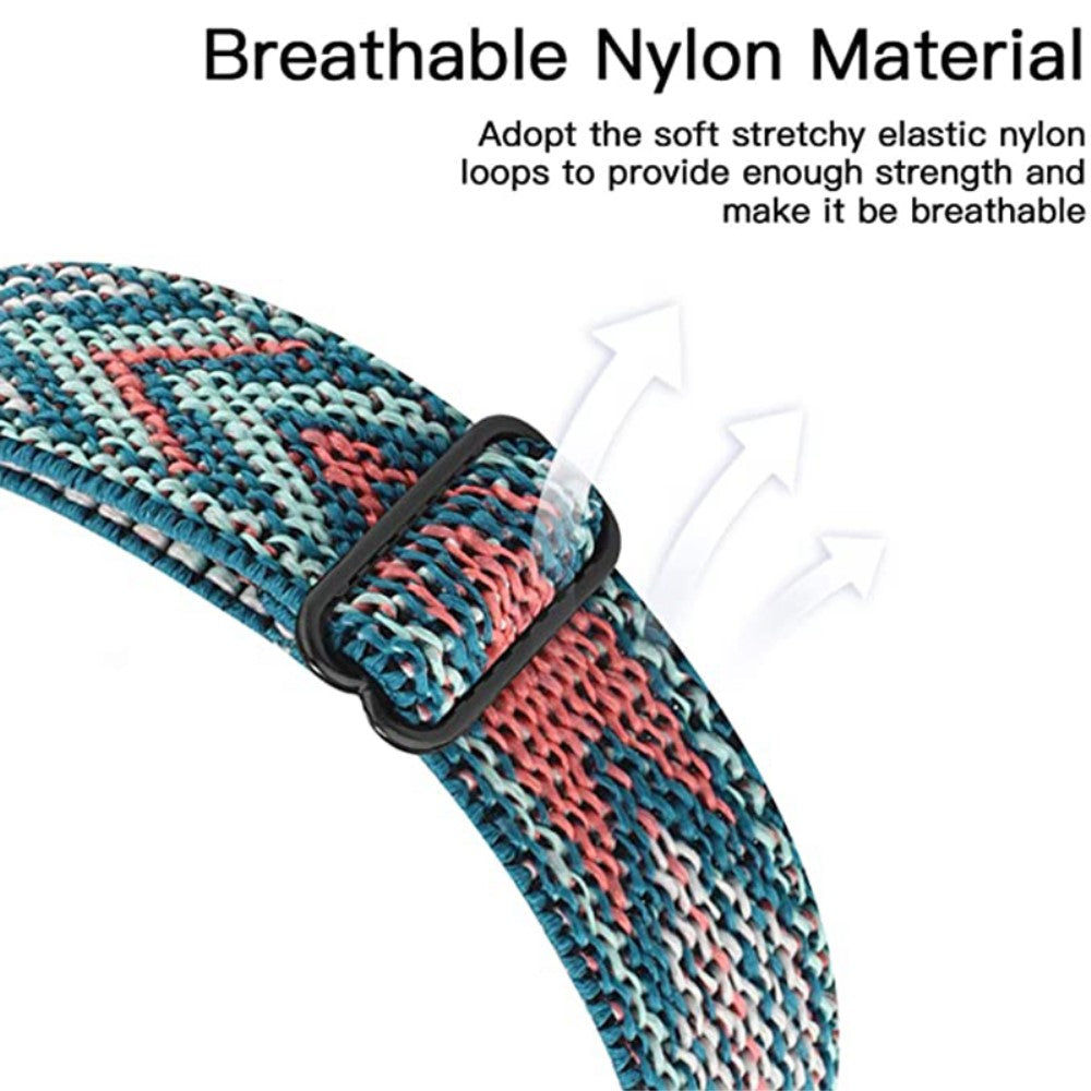 Nylon Universal Rem passer til Xiaomi Redmi Watch 3 / Xiaomi Mi Watch Lite 3 - Flerfarvet#serie_5