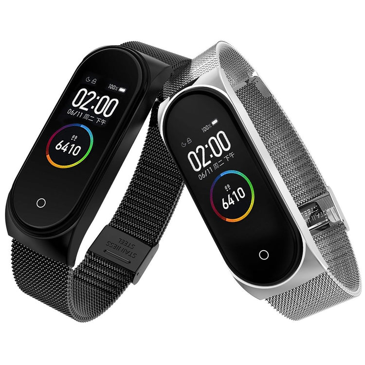 Eminent Xiaomi Mi Smart Band 4 / Xiaomi Mi Band 3 Metal Rem - Sort#serie_2