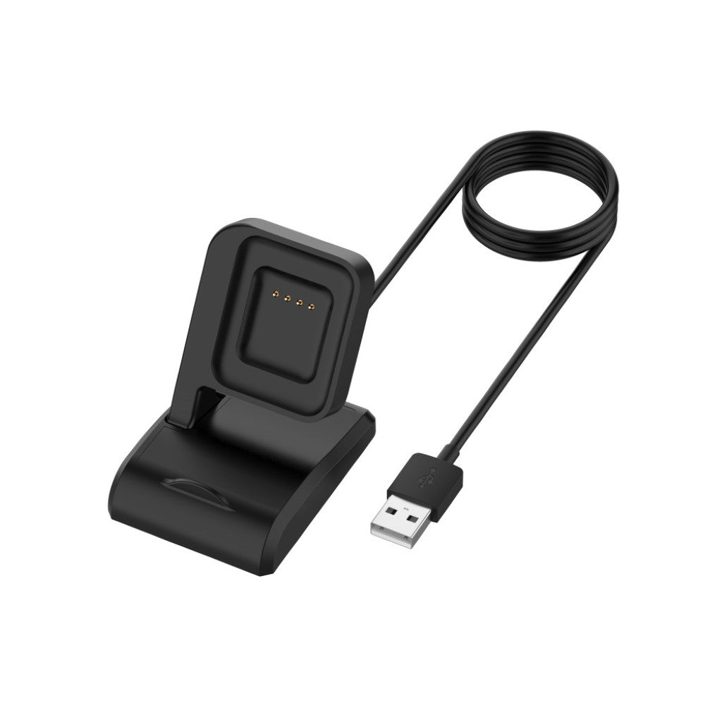 1m Plastik Xiaomi Mi Watch USB Opladningskabel - Sort#serie_016