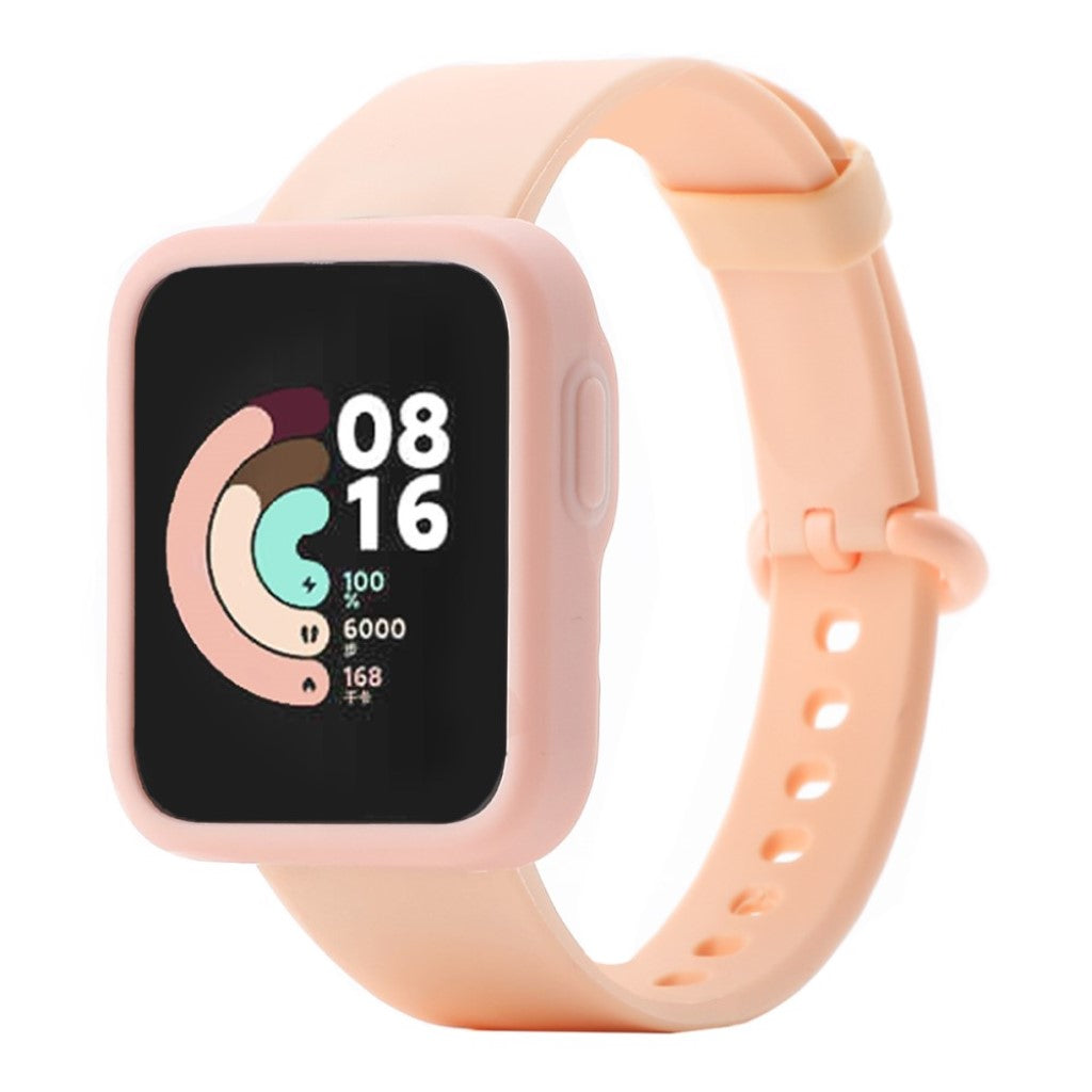 Xiaomi Redmi Watch Enkel Silikone Bumper  - Pink#serie_3