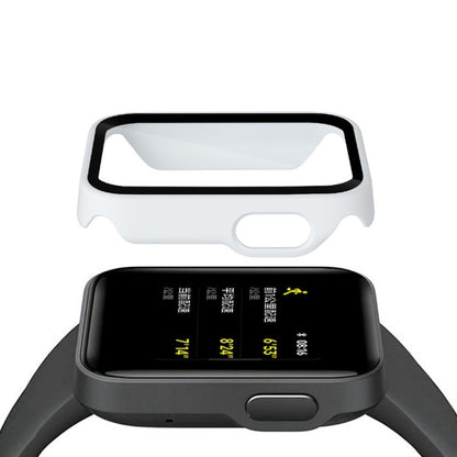 Rigtigt Fed Xiaomi Redmi Watch Silikone og Glas Cover - Hvid#serie_2