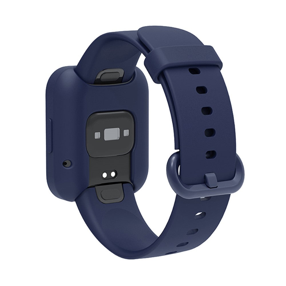 Stilfuld Xiaomi Redmi Watch Silikone Urrem - Blå#serie_6