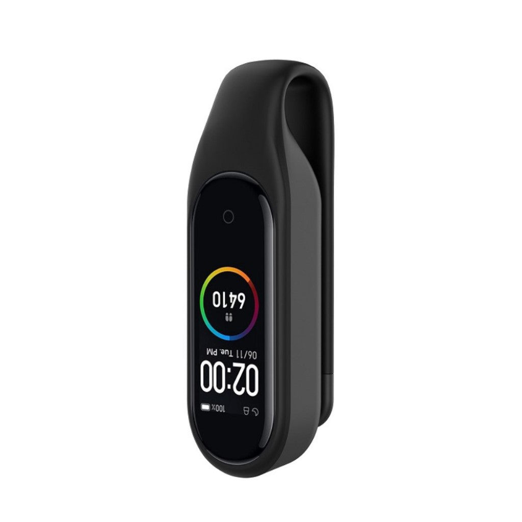 Flot Xiaomi Mi Band 5 Silikone Cover - Sort#serie_1