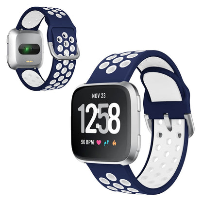 Meget fed Fitbit Versa 2 Silikone Rem - Blå#serie_6