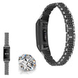 Fitbit Charge 4 / Fitbit Charge 3 Metaal en Strass Bandje