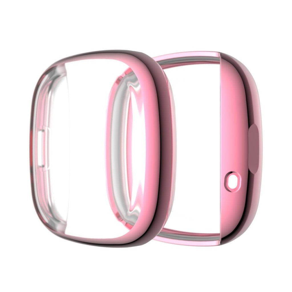 Meget Flot Fitbit Versa 3 / Fitbit Sense Silikone Cover - Pink#serie_4