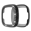 Fitbit Versa 3 / Fitbit Sense Strass en Siliconen / TPU Bumper