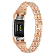 Comfortabel Fitbit Charge 2 Metaal en Strass Bandje