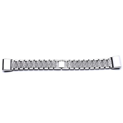 Meget flot Fitbit Charge 2 Metal Rem - Sølv#serie_2
