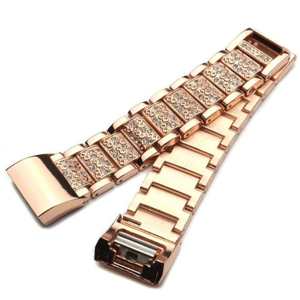 Meget flot Fitbit Charge 2 Metal Rem - Pink#serie_4