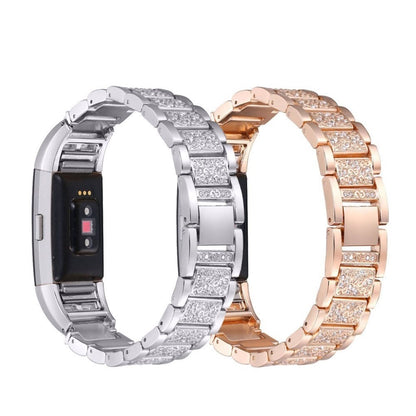 Meget flot Fitbit Charge 2 Metal Rem - Pink#serie_4