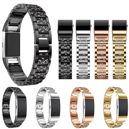 Meget flot Fitbit Charge 2 Metal Rem - Pink#serie_4