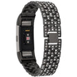 Absoluut mooi Fitbit Charge 2 Metaal en Strass Bandje
