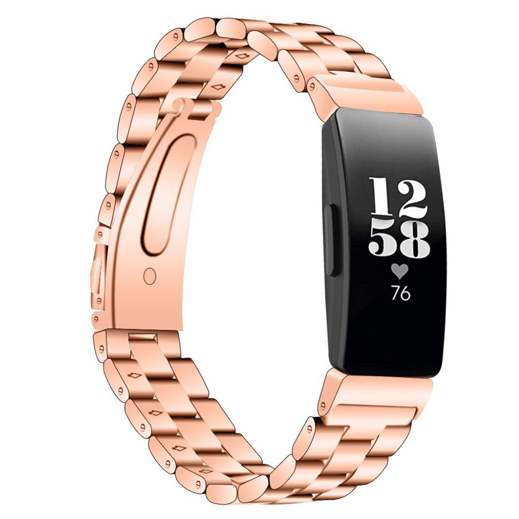 Godt Fitbit Inspire Metal Rem - Guld#serie_4