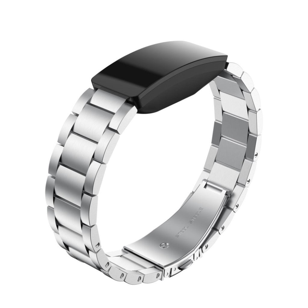 Helt vildt pænt Fitbit Inspire Metal Rem - Sølv#serie_2