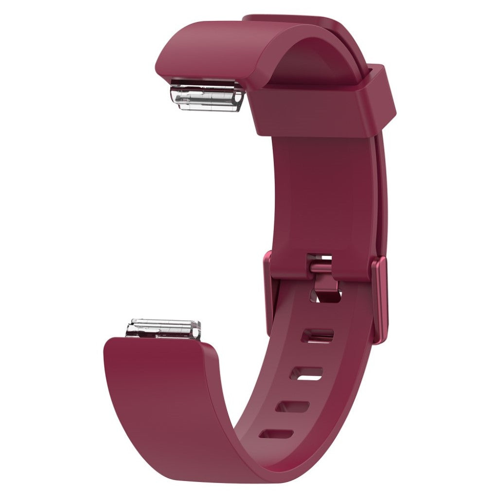 Fortrinligt Fitbit Inspire Silikone Rem - Rød#serie_6