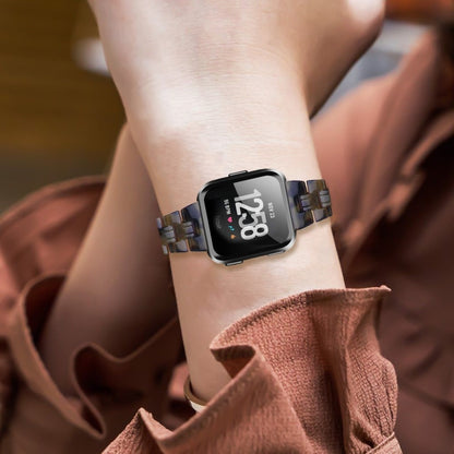 Vildt elegant Fitbit Versa 2 / Fitbit Versa Lite  Rem - Grøn#serie_19