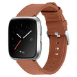 Zeer duurzaam Fitbit Versa 2 Echt leer Bandje